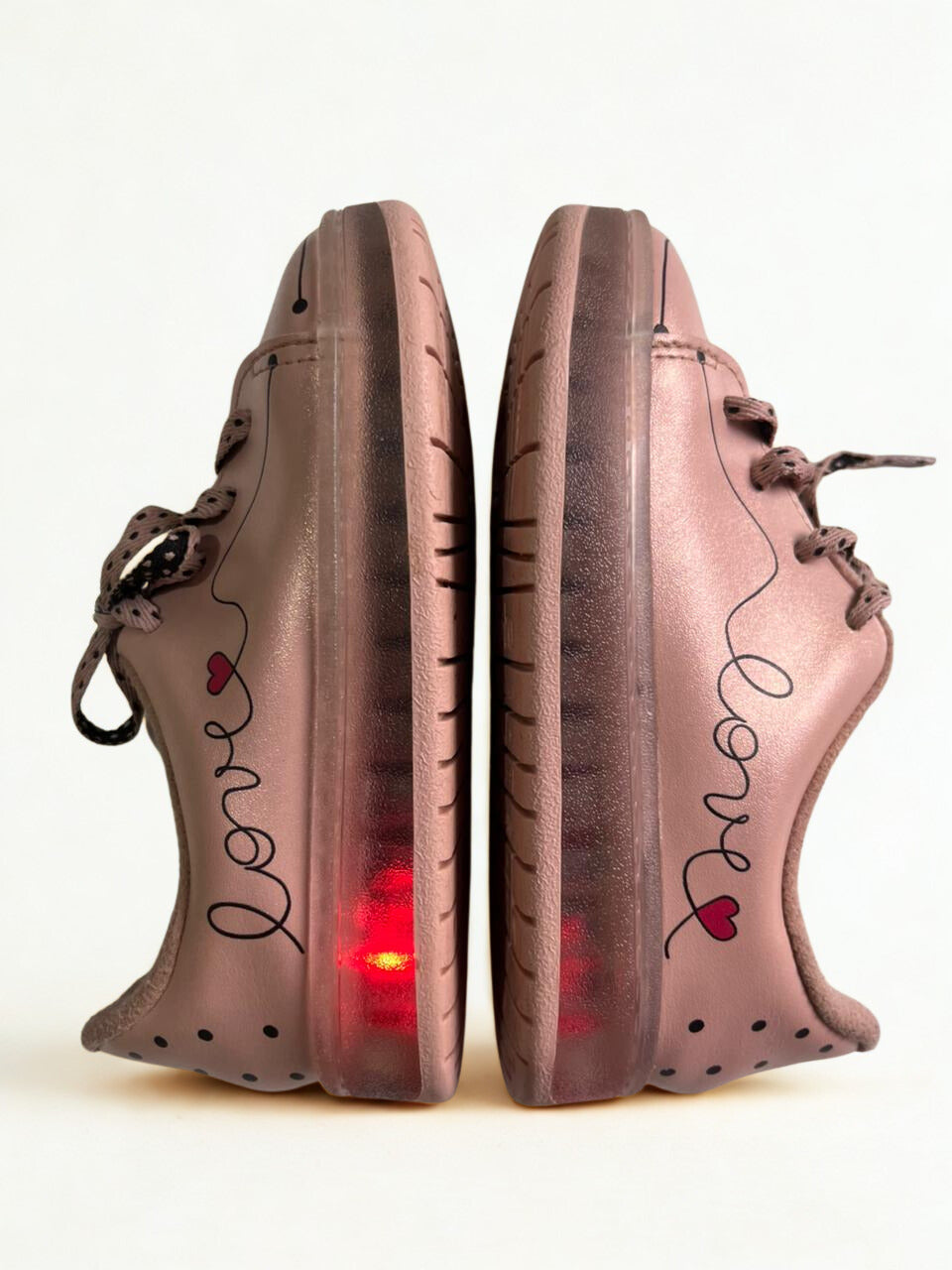 Tênis Infantil Molekinha Led Feminino - Rosa-Tam 25