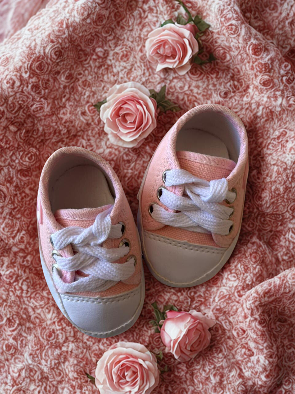 Tênis meu primeiro All Star Bebê Infantil Meninas Estrela- Tamanho RN