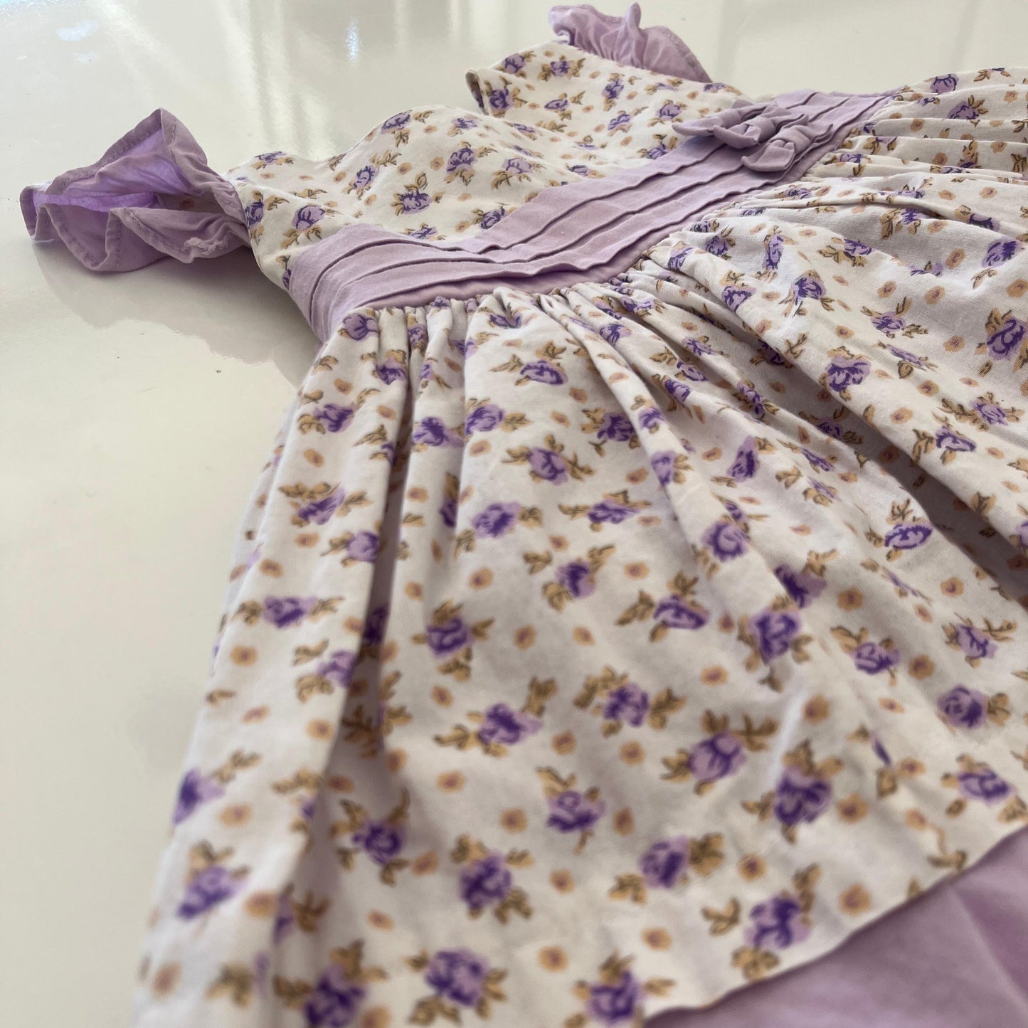 Vestido bebê menina flores G