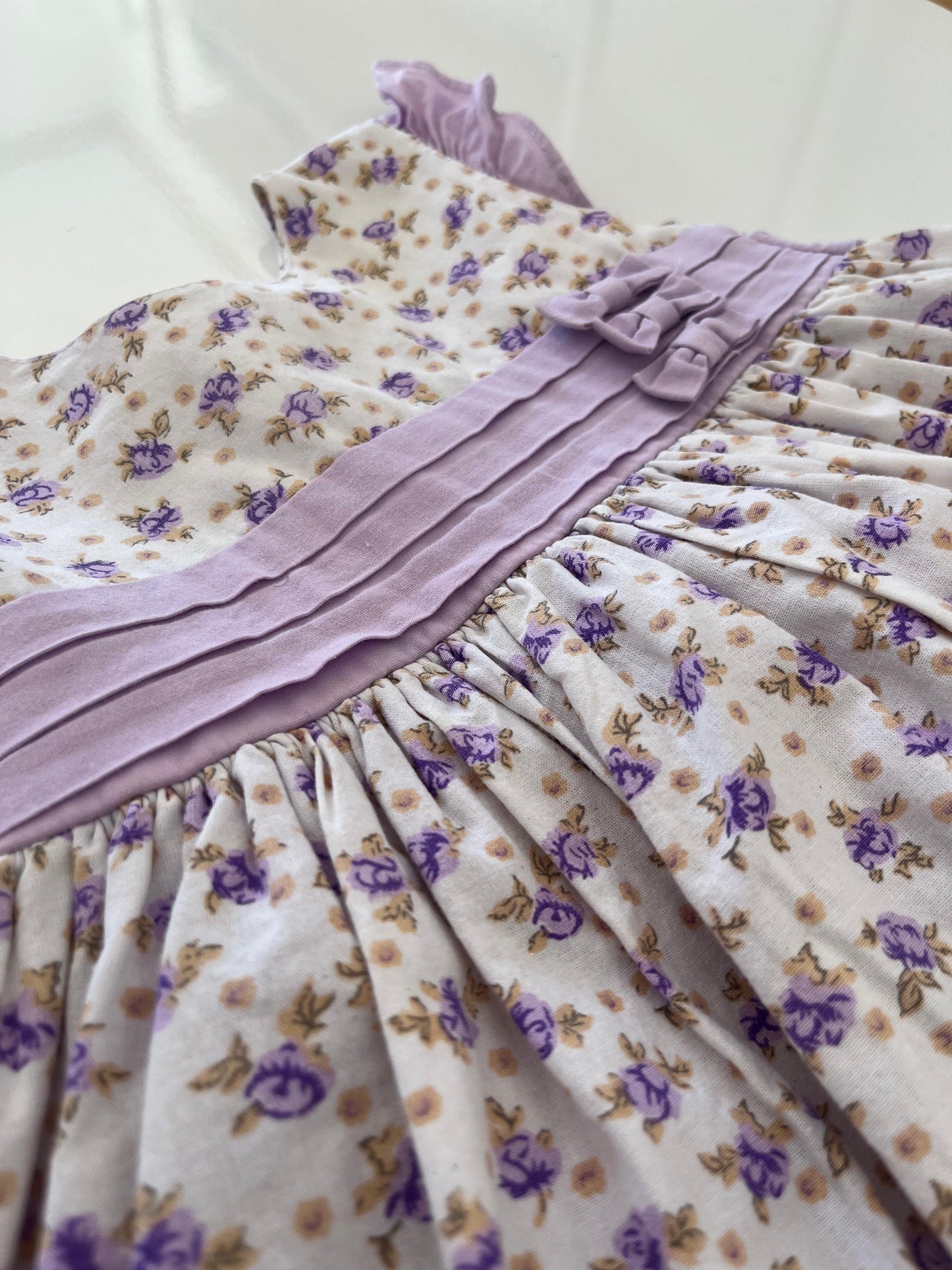 Vestido bebê menina flores G