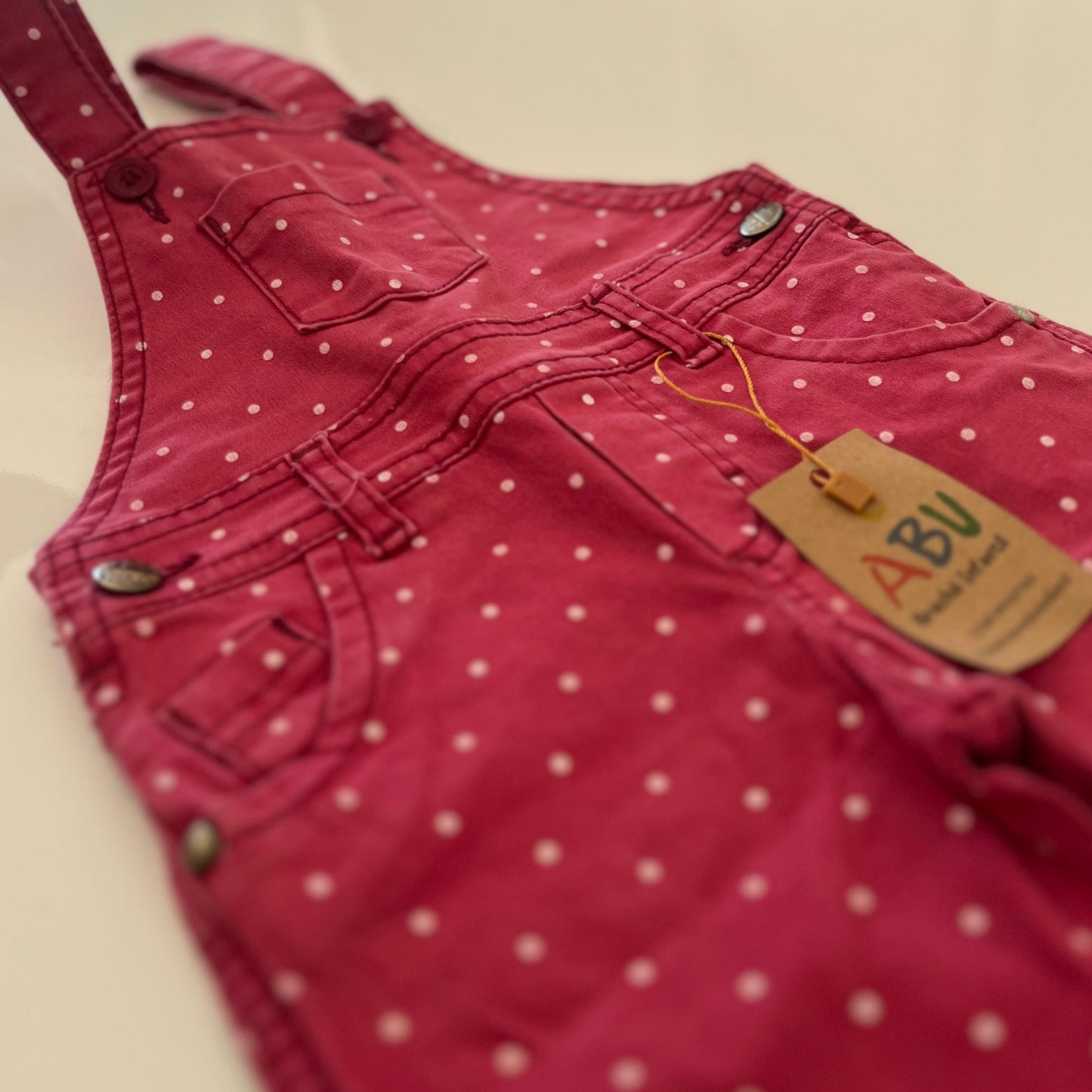 Macacão Jardineira Jeans Menina Calça Infantil Longa Marca Clubé TAM 2