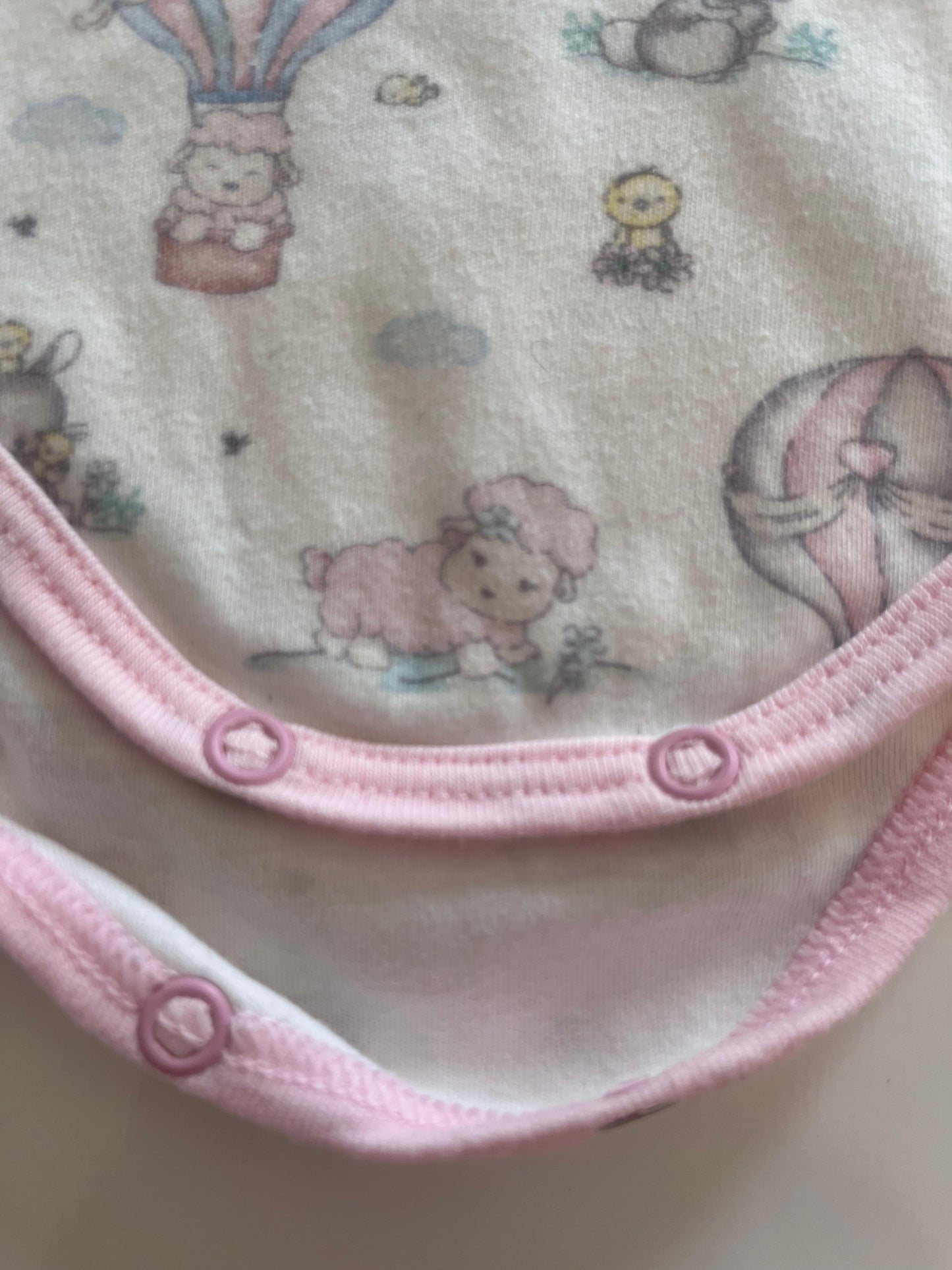 Conjunto Blusa ovelhinhas  + Short  Menina -  100% Algodão Anjos Baby